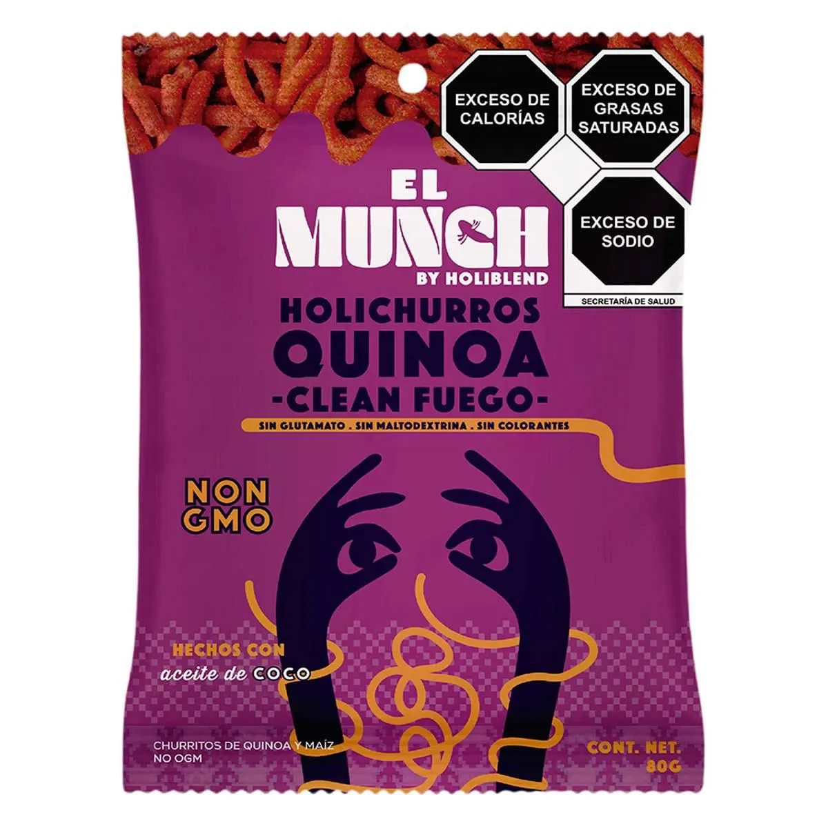 El Munch By Holiblend Holichurros Clean Fuego 80g